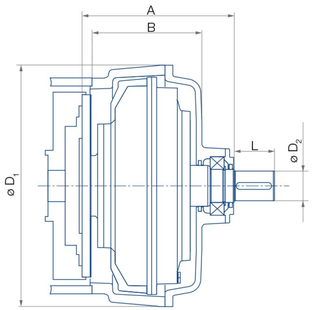 Hydrodynamic couplings Voith