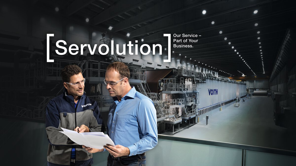 Servolution. Service at the next level for the paper industry Voith