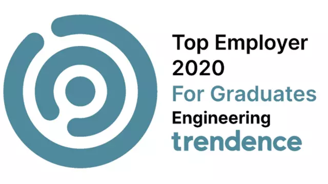 Trendence Award top employer for engineering graduates.