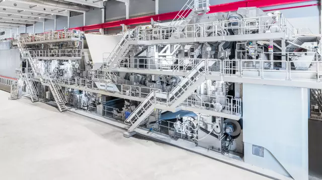 Papermachine Voith resseourceefficient