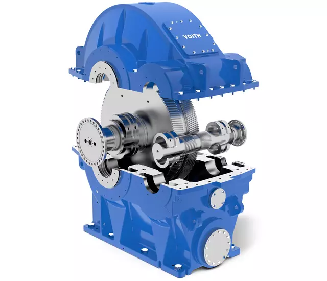 Voith BHS parallel shaft gear unit