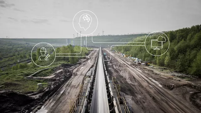 Voith increases efficiency in mining with powerful drive systems and digital applications, such as the level condition & energy monitoring system BeltGenius ERIC