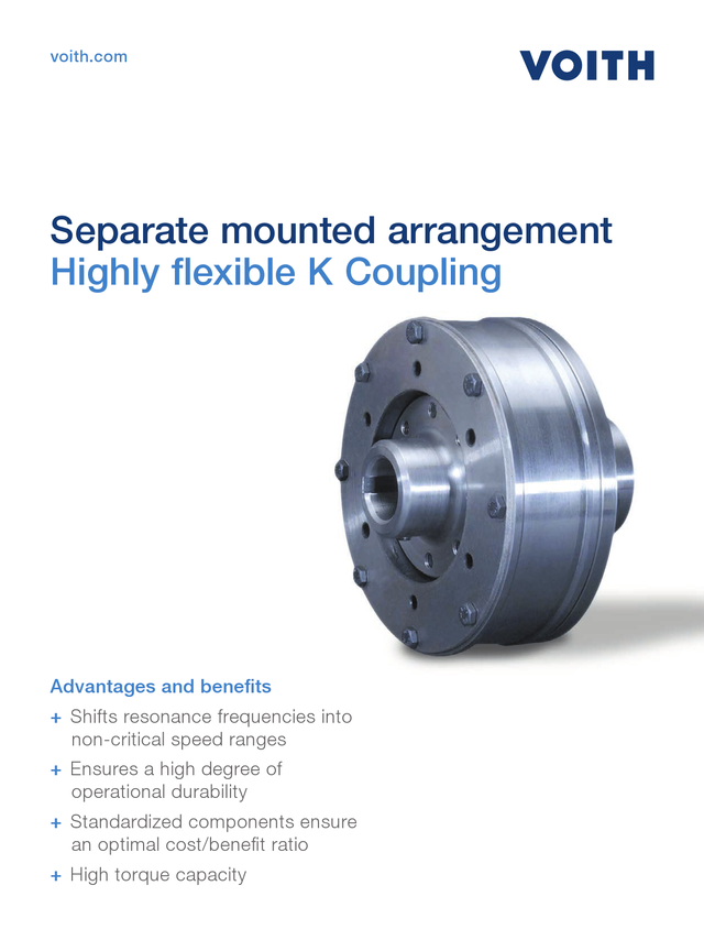 Highly Flexible Couplings Voith