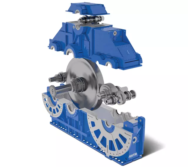 Voith BHS integral gear unit