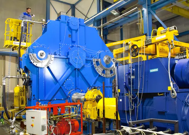 Voith integral gear units in operation