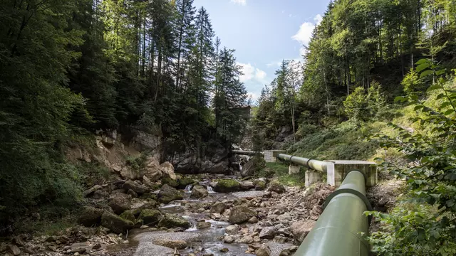 Small hydro plants play a key role in generating power from renewable energies