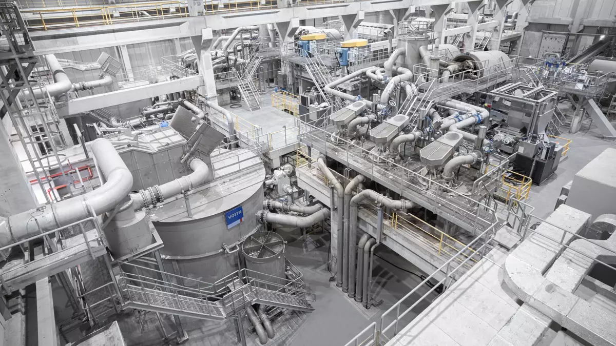 BlueLine OCC Process | Voith